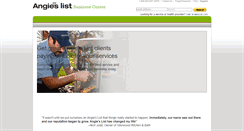 Desktop Screenshot of business.angieslist.com